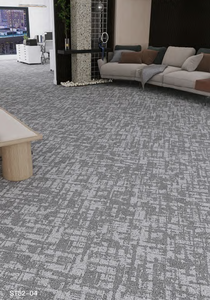 Kaili Pop, patrón grueso de alta calidad, lavable, extraíble, betún cuadrado, respaldo absorbente, alfombra de PP, azulejo para oficina, trabajo, hogar - Product Image 4