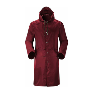 Abrigos de lluvia hechos a medida Venta caliente Nuevas chaquetas de lluvia con capucha Abrigos de lluvia impermeables transpirables de manga completa - Product Image 3