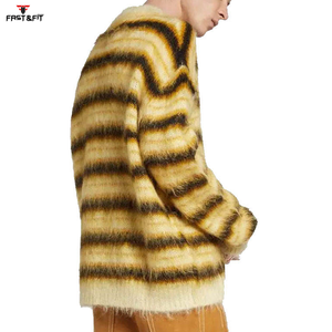 2026 Collection nouvelle mode col rond hiver Design personnalisé respirant laine/cachemire avant séchage rapide pull hommes chandails - Product Image 2