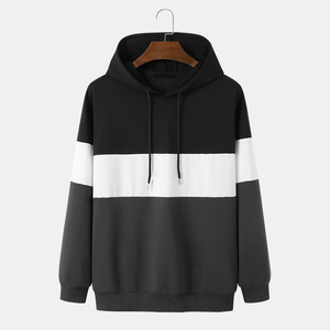 2025 nouvelle conception personnalisée hommes décontracté bouffant sweats à capuche polaire de haute qualité avec motif imprimé hiver pull à capuche - Product Image 1
