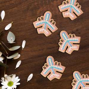 Meilleures ventes de patchs à breloques multi-styles avec broderie artisanale pour sacs, chaussures et chapeaux, provenant d'un fournisseur indien - Product Image 6