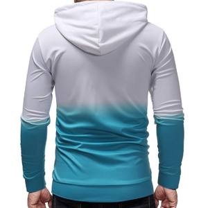 Fabricante de sudaderas con capucha de algodón de peso pesado para Hombre Sudaderas con capucha de Terry francés sudaderas con capucha desgastadas básicas de mezcla de algodón - Product Image 2