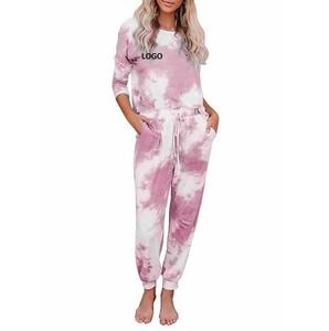 Heavyweight Thick Oversized Drop Shoulder Tie Dye Dip Dye Fashion Track Suit 2pcs <b>Set</b>-Breathable Plus Size <b>Trouser</b> <b>and</b> <b>Shirt</b> - Product Image 2