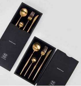 Ensemble de couverts en métal durable pour les couverts de tous les jours pour la maison et la cuisine Collection de couverts en acier inoxydable Royal Dining - Product Image 4