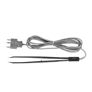 Fórceps bipolares con revestimiento de bayoneta Punta de irrigación manual para cirugía ENT Neuro y cardíaca Acero Incluye cable bipolar - Product Image 3