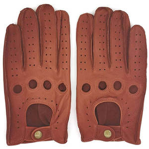Venta al por mayor OEM Diseño personalizado Guantes de conducción Mejor proveedor Color sólido Unisex Guantes de cuero Estilo liso Precio de fábrica - Product Image 2