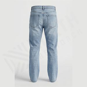 กางเกงยีนส์ผู้ชายทรงคลาสสิกผ้าฝ้ายขายส่งราคาพิเศษ ผลิตโดยโรงงานมืออาชีพ รับผลิตตามแบบ - Product Image 2