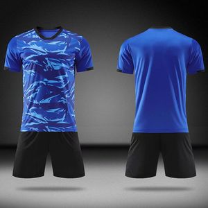 Gran oferta de uniformes y kits de fútbol Premium de alta calidad 100% poliéster Color personalizado de secado rápido antibacteriano transpirable Unisex - Product Image 3