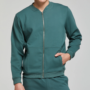 Chaquetas Bomber de Invierno para Hombre, Más Vendidas, de Lona, con Cuello Alto, Logotipo Frontal, Impermeables, Resistentes al Viento, Transpirables, Casuales - Product Image 2