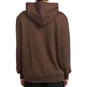 Sweats à capuche anti-boulochage pour hommes couleur unie vêtements de mode respirant coupe ajustée tenue décontracté haut tendance pleine fermeture éclair sweats à capuche pour hommes - Product Image 6