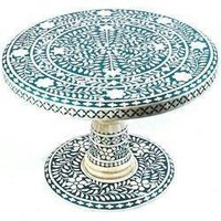 Artisanat en résine intemporel, peint à la main, avec incrustation de nacre, motif mosaïque époustouflant, forme personnalisée, thème ange.