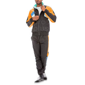 Ensemble coupe-vent pour homme, décontracté, uni, streetwear, respirant, écologique, grande taille, usage extérieur, vente en gros - Product Image 1