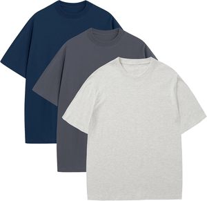 OEM T-shirt personnalisé de haute qualité pour hommes 100% coton coupe ample Boxy Streetwear surdimensionné avec motif imprimé - Product Image 6