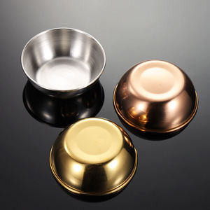 Bol de service élégant en métal pour table de restaurant d'hôtel avec finition de qualité supérieure - Product Image 4