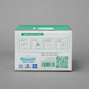 Kawaii 400 Rouleau de serviettes de visage jetables douces pour un démaquillage et des soins de la peau efficaces - Product Image 2