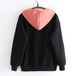 Meilleur sweat à capuche hiver/printemps 2025 avec poches, sweat-shirt en laine personnalisé, échantillon fabriqué, sweat à capuche Streetwear décontracté pour jeunes femmes - Product Image 2