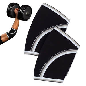 Mangas de protección de codo de neopreno GAF al por mayor mejores para levantamiento de pesas y entrenamiento de gimnasio aceptar logotipo y diseño OEM privado - Product Image 2