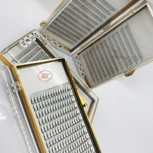 Extensiones de pestañas postizas de alta calidad al mejor precio de Vietnam, pestañas de racimo individuales de visón prefabricadas, pestañas de abanico 3D 4D 5D al por mayor - Product Image 5