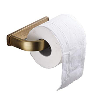 Portarrollos de papel higiénico de latón, colgador de cubierta montado en la pared, acabados antiguos perfectos - Product Image 3