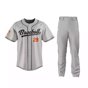 Custom Professional <b>Baseball</b> Uniform High Quality Lightweight Breathable Sportswear <b>Baseball</b> Uniforms - Product Image 5