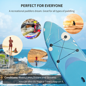 กระดานยืนพายแบบเป่าลม <span class=keywords><strong>FAYEAN</strong></span> <span class=keywords><strong>SUP</strong></span> (<span class=keywords><strong>SUP</strong></span>) พื้นกว้าง แข็งแรง ไม่ลื่น น้ำหนักเบาพิเศษ สำหรับทะเลสาบและแม่น้ำ ใช้ได้ทั้งชายและหญิง - Product Image 6