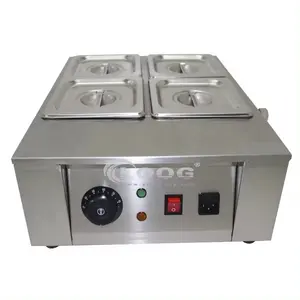 Hot Selling Style Electric 4 Tanks Chocolate Melting Machine Commercial Digital Chocolate Tempering Machine