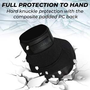 Gants de moto de qualité supérieure avec protection des jointures et protection complète des mains - Product Image 4