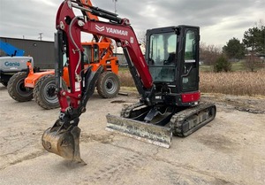 Venta de miniexcavadoras usadas Yanmar con motor central y componentes de motor - Product Image 4