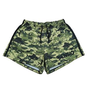 Custom Sublimation Unisex Breathable Quick Dry 100% Polyester Training Fishing Footy <b>Shorts</b> Drawstring Closure <b>Pockets</b> for <b>Rugby</b> - Product Image 2