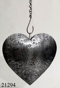 Venta caliente tamaño estándar Corazón de Metal colgante de pared Festival accesorios decorativos Navidad colgante corazón para la venta - Product Image 6