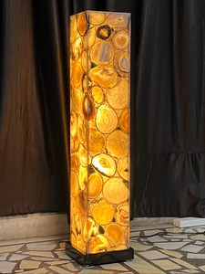 Handmade Resin Flower-Shaped LED Lamp Night Light Diving Statue Design Underwater <b>Theme</b> Home Decoration Mother's Day <b>Gift</b> - Product Image 3