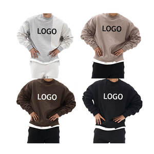 Sudadera Cómoda para Hombre, 100% Algodón, Corte Regular, Cuello Redondo, Logotipo Personalizado OEM, Otoño, Ecológica, Transpirable, Ligera - Product Image 4