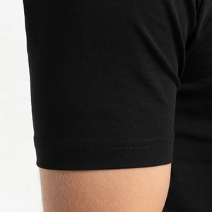 Premium Quality Summer Custom Plus Size Men's Casual Outfits Hot Sale Two Piece Breathable Solid 100% Cotton Short Pants Twin - Product Image 4