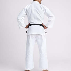 Nouvelle conception, uniforme de BJJ uni et vierge, logo frontal, 100% coton, léger, respirant, personnalisable, vêtements d'entraînement d'arts martiaux pour adultes - Product Image 2