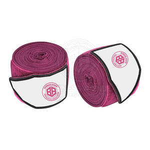 Bandes de boxe pour la salle de sport à prix avantageux, impression de logo personnalisée, bandes de boxe de haute qualité - Product Image 2