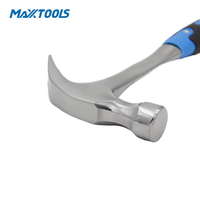 Marteau à griffes en acier au carbone robuste : Marteau à clous en acier avec poignée antidérapante en PP TPR pour le bricolage, la construction, le travail du bois, OEM