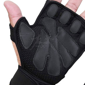 ถุงมือยกน้ำหนักทำจากหนังถุงมือยกน้ำหนัก - Product Image 4
