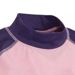 2025 Offre Spéciale haute qualité coton Polyester Gym Fitness Rash Guard avec manches courtes Logo personnalisé broderie impression - Product Image 3