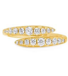 Joyería fina, anillo de corte redondo de Plata de Ley 925, anillo de boda de diamante pavimentado, anillo de compromiso CZ para amante - Product Image 3