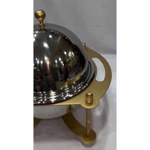 Plat à friture en acier inoxydable en métal de la plus haute qualité Design élégant Restaurant Hôtel Ustensiles de cuisine Fournitures - Product Image 5