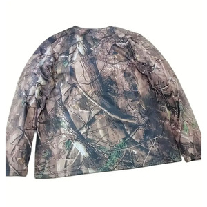 T-shirt à manches longues Camo à séchage rapide pour hommes pour l'entraînement et la chasse des sports de plein air respirant évacuant l'humidité - Product Image 3