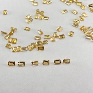 Cao Cấp Tự Nhiên <span class=keywords><strong>Citrine</strong></span> Loose Đá 6X4Mm <span class=keywords><strong>Octagon</strong></span> Cắt Vàng Đá Quý Cho Đồ Trang Sức Crafting - Product Image 3