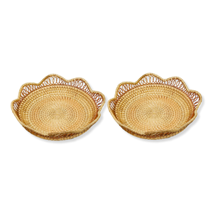 ถาดหวายทำด้วยมือแบบมีสไตล์ส่งออกจากเวียดนาม - Product Image 1
