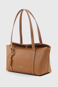 Sac à main en cuir PU camel pour femme |   Sac à main de bureau grande capacité |   OEM ODM - Product Image 3