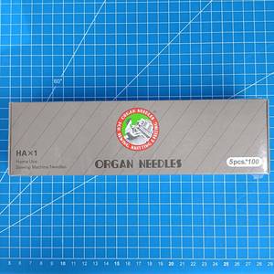 AIGUILLES ORGAN HA X 1 Taille 80/12 Aiguilles pour machine à coudre orgue 5 PCS * 100 pour MACHINES À COUDRE DOMESTIQUES Usage domestique - Product Image 1