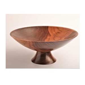 Bols de service en bois écologiques faits à la main pour les fêtes, design moderne avec finition naturelle pour les collations et les salades - Product Image 1