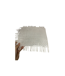 Rollo de cincha de ratán cuadrado de gran venta/material de cincha de tejido de bambú de ratán abierto para proyectos de bastón juegos de artesanía de muebles - Product Image 3