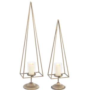 Élégant Porte-Bougie de Sol pour Noël, Décoration Intérieure et Extérieure pour Fêtes et Nouvel An, Fabriqué en Inde - Product Image 1