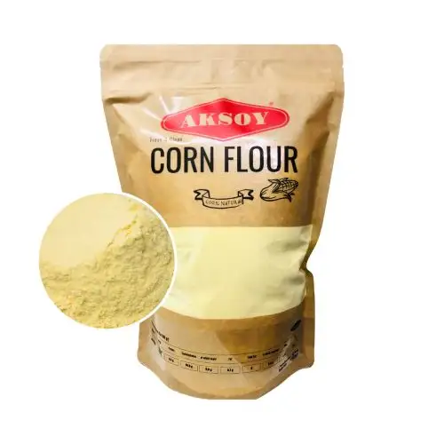 Farine de maïs de haute qualité amidon de grain jaune et blanc pour la consommation