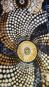 Adiva moderno hecho a máquina poliéster Jacquard tejido resistente a las manchas alfombra de pila alta hogar sala de estar dormitorio Turquía Gaziantep - Product Image 4